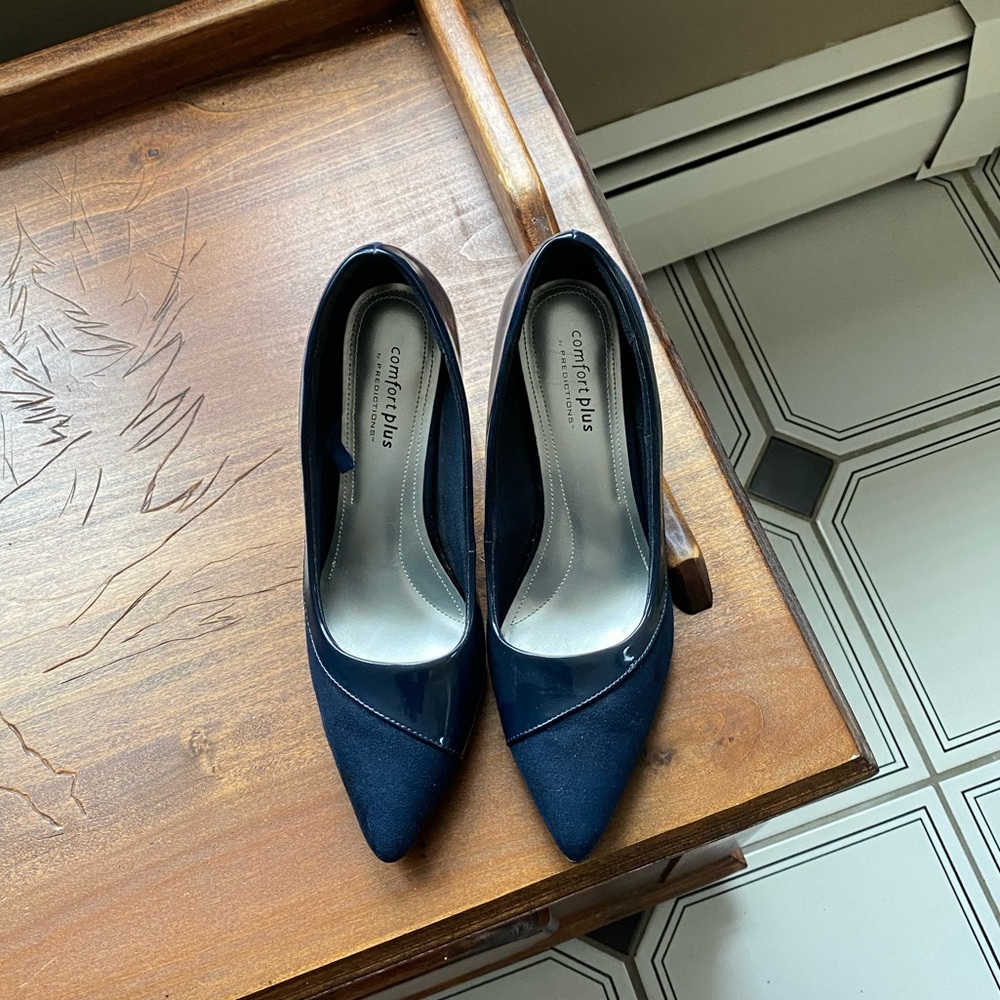 Blue Short Heels